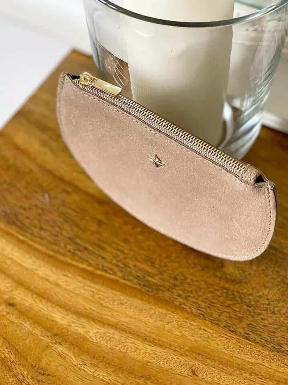 Porte-Monnaie Beige Irise Drita Femmes Porte-Monnaie