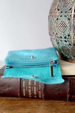 Sale Porte-Monnaie Bleu Awa Femmes Porte-Monnaie