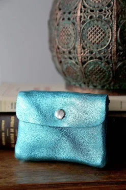 Sale Porte-Monnaie Bleu Awa Femmes Porte-Monnaie