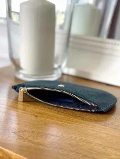 Outlet Porte-Monnaie Bleu Petrole Zola Femmes Porte-Monnaie