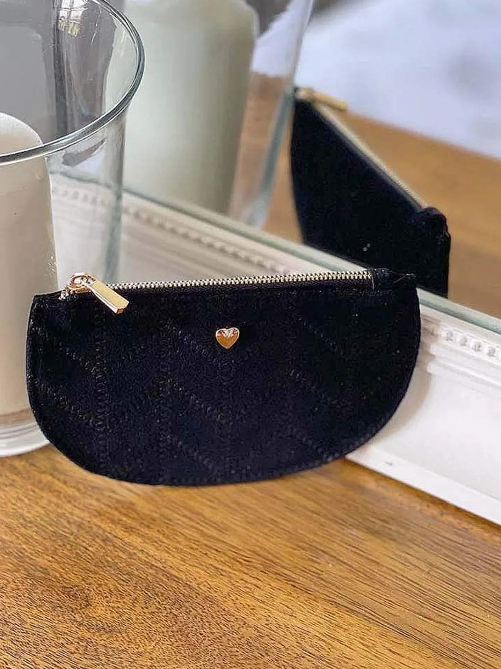 Hot Porte-Monnaie Noir Zola Femmes Porte-Monnaie