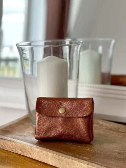Hot Porte-Monnaie Orange Rouille Anissa Femmes Porte-Monnaie