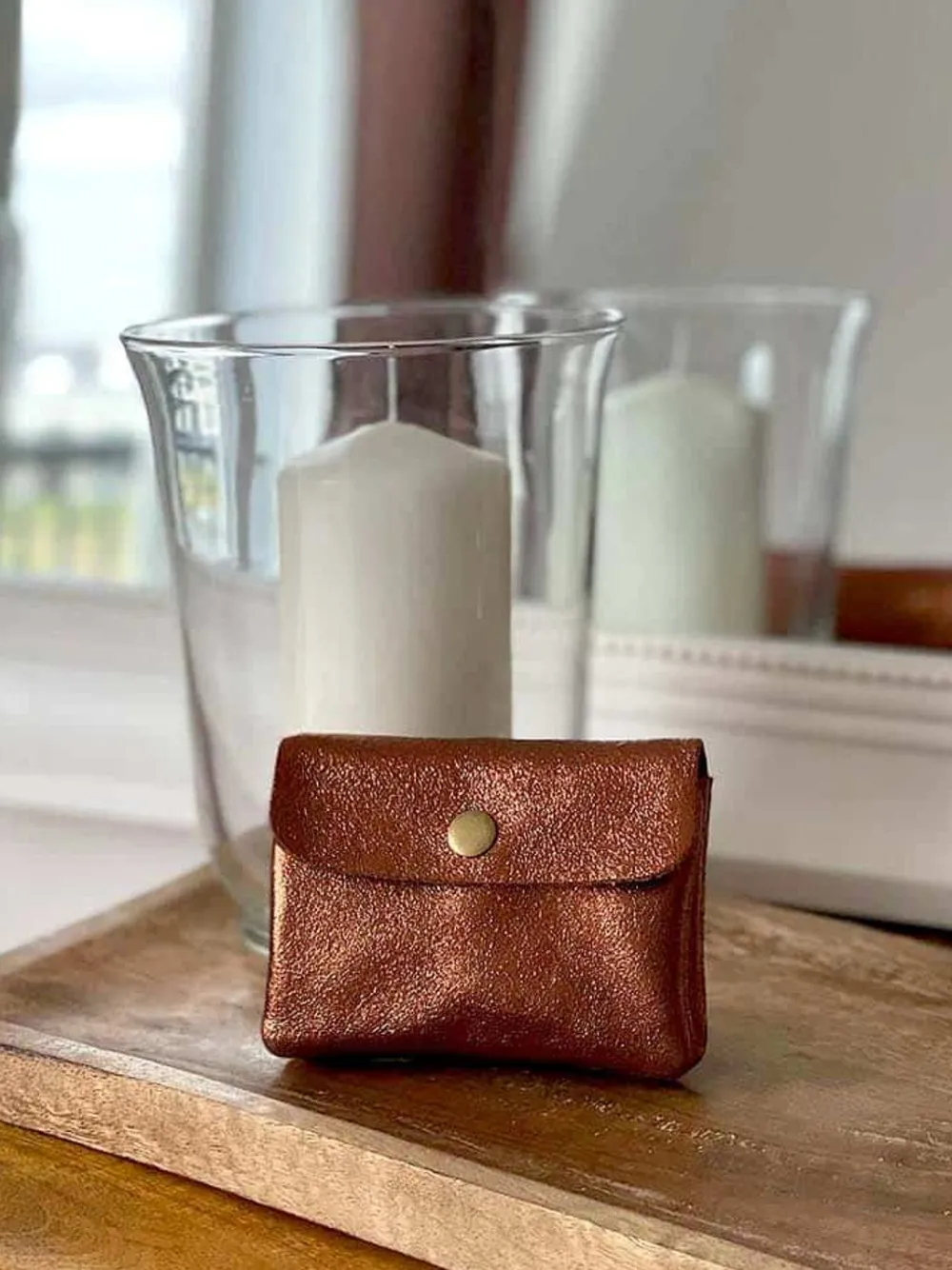 Hot Porte-Monnaie Orange Rouille Anissa Femmes Porte-Monnaie