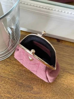 Hot Porte-Monnaie Rose Lumi Femmes Porte-Monnaie