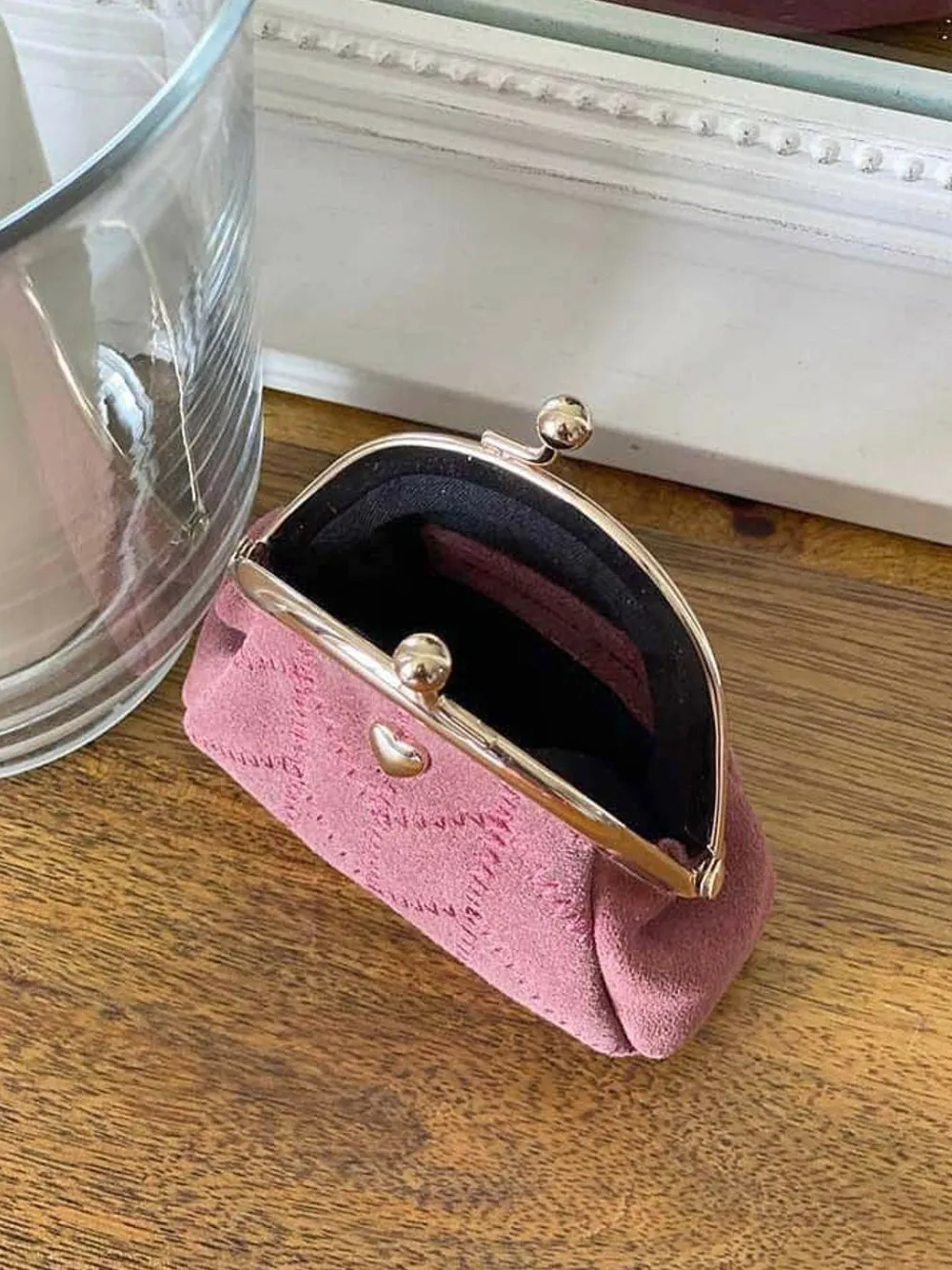 Hot Porte-Monnaie Rose Lumi Femmes Porte-Monnaie