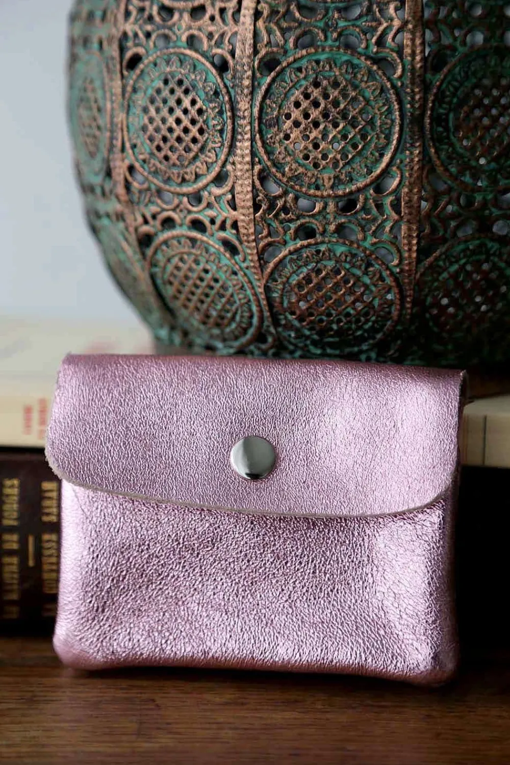 Porte-Monnaie Rose Pastel Awa Femmes Porte-Monnaie