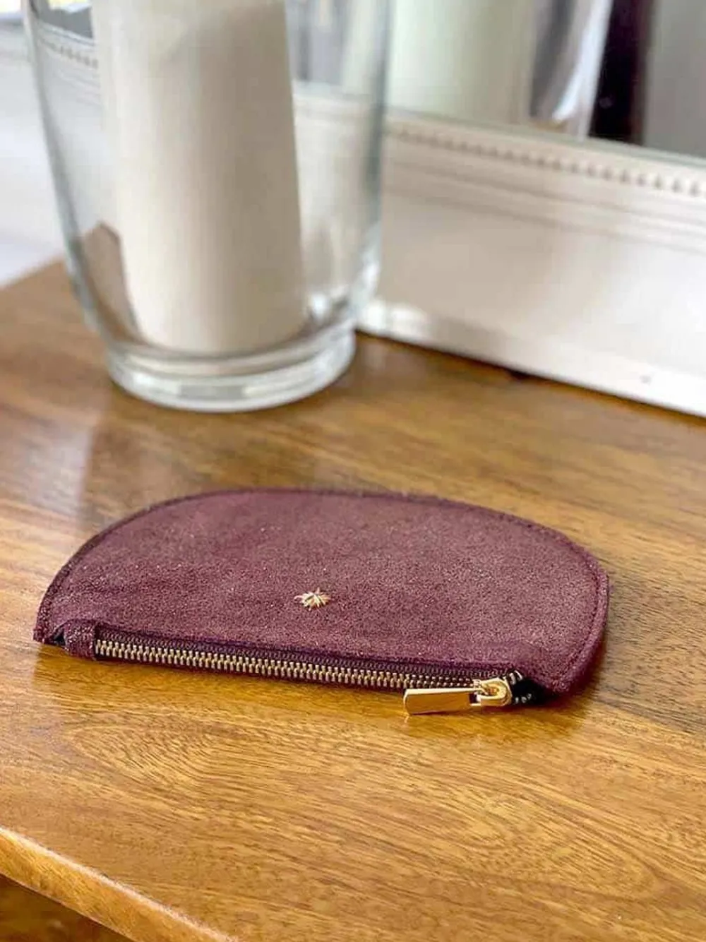 Clearance Porte-Monnaie Rouge Bordeaux Drita Femmes Porte-Monnaie