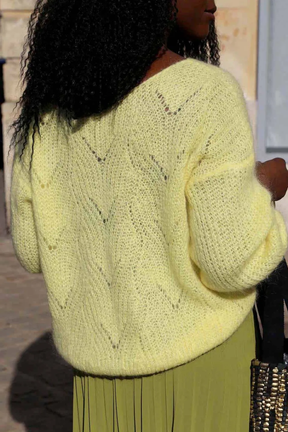 Hot Pull Jaune Gabin Femmes Pull