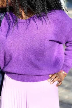 Best Pull Violet Barth Femmes Pull