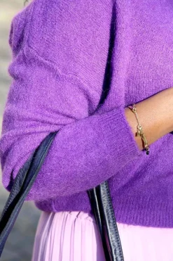 Best Pull Violet Barth Femmes Pull