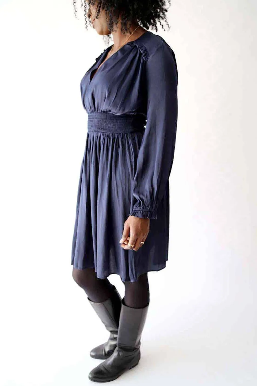 Sale Robe Bleu Phoenix Femmes Robe