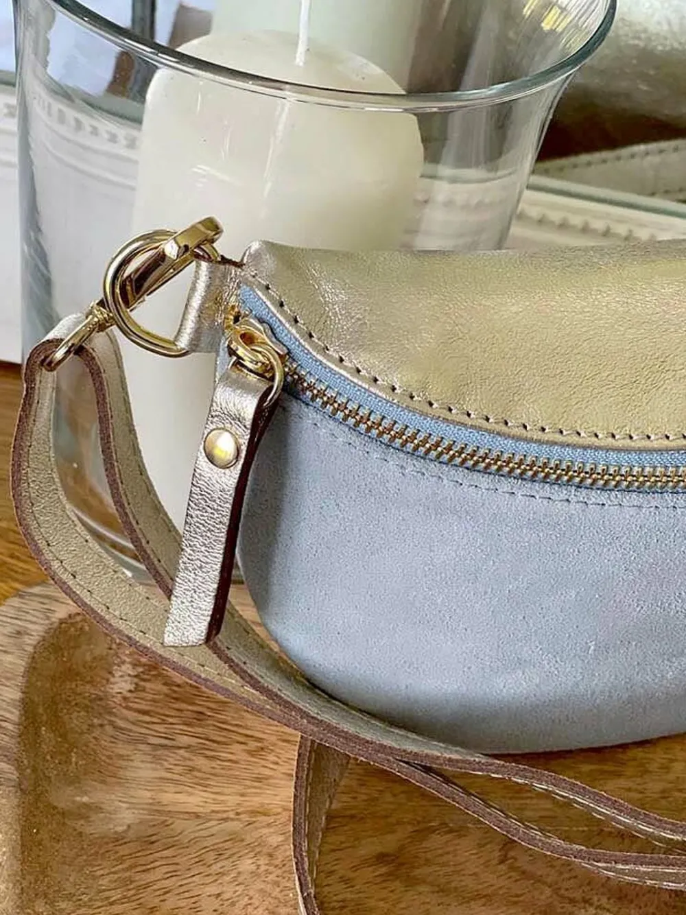 Discount Sac Banane Bleu Ciel Vaelle Femmes Sac Banane