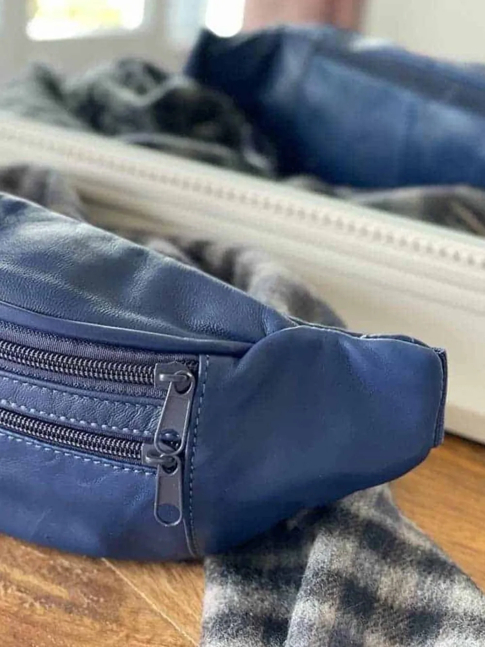 Hot Sac Banane Bleu Encre Blake Homme Sac Homme