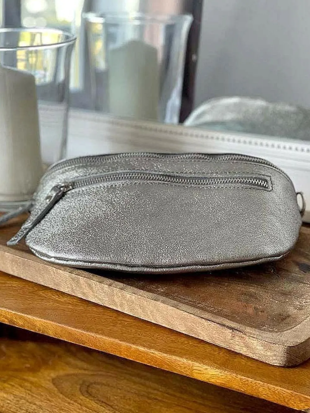Discount Sac Banane Gris June Femmes Sac Banane