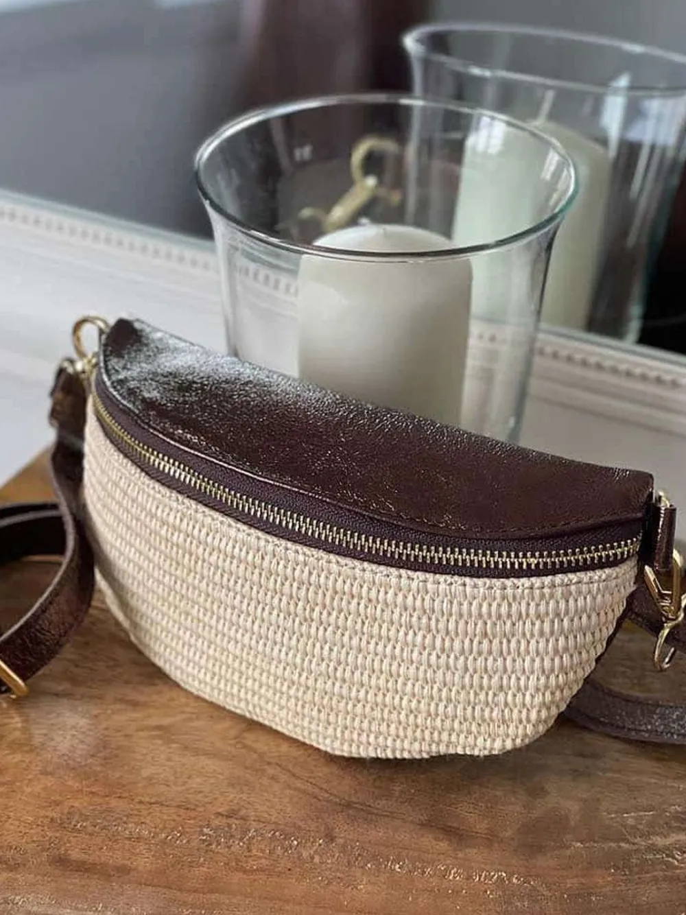 Best Sac Banane Marron Choco Ojala Femmes Sac Banane