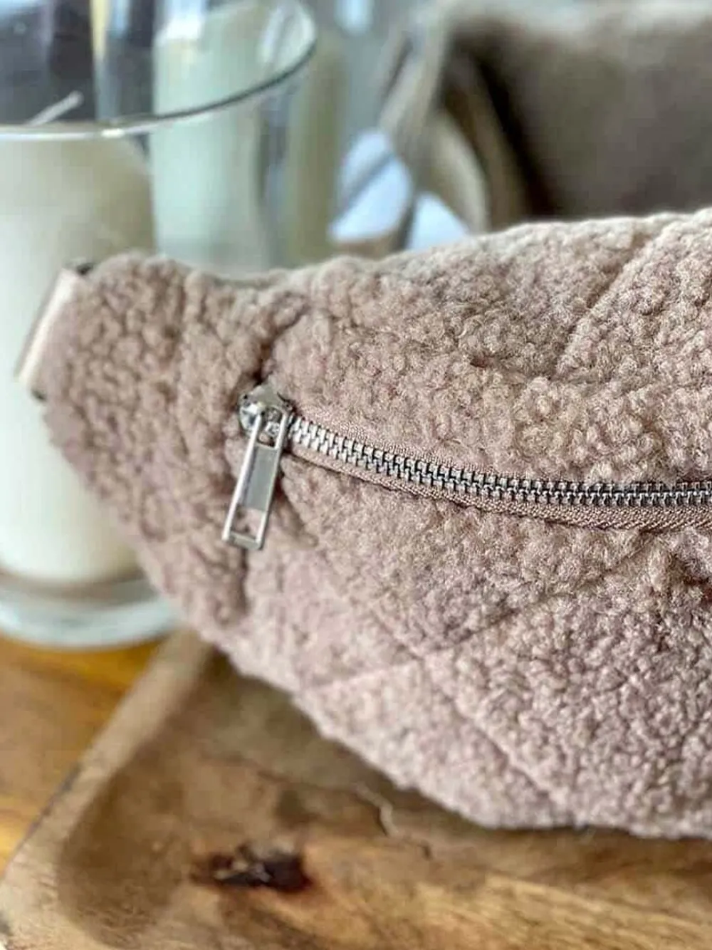 Online Sac Banane Marron Taupe Solvig Femmes Sac Banane