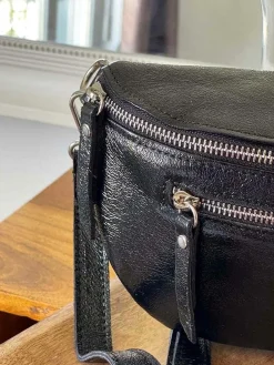 Discount Sac Banane Noir June Femmes Sac Banane