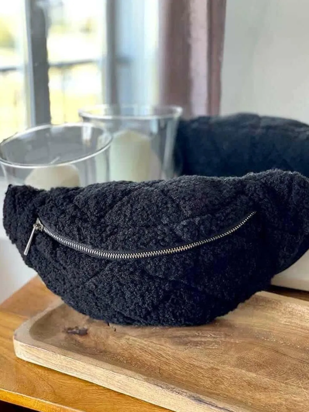 Sac Banane Noir Solvig Femmes Sac Banane