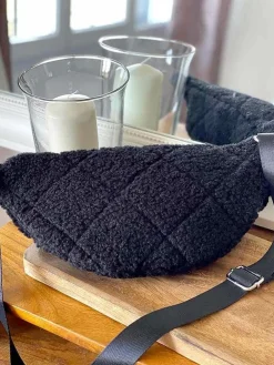 Sac Banane Noir Solvig Femmes Sac Banane