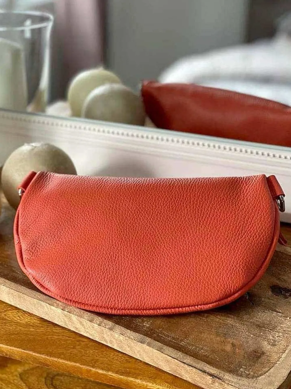 Hot Sac Banane Orange Chelby Femmes Sac Banane