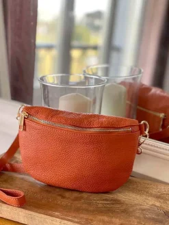 Best Sac Banane Orange Mafalda Femmes Sac Banane