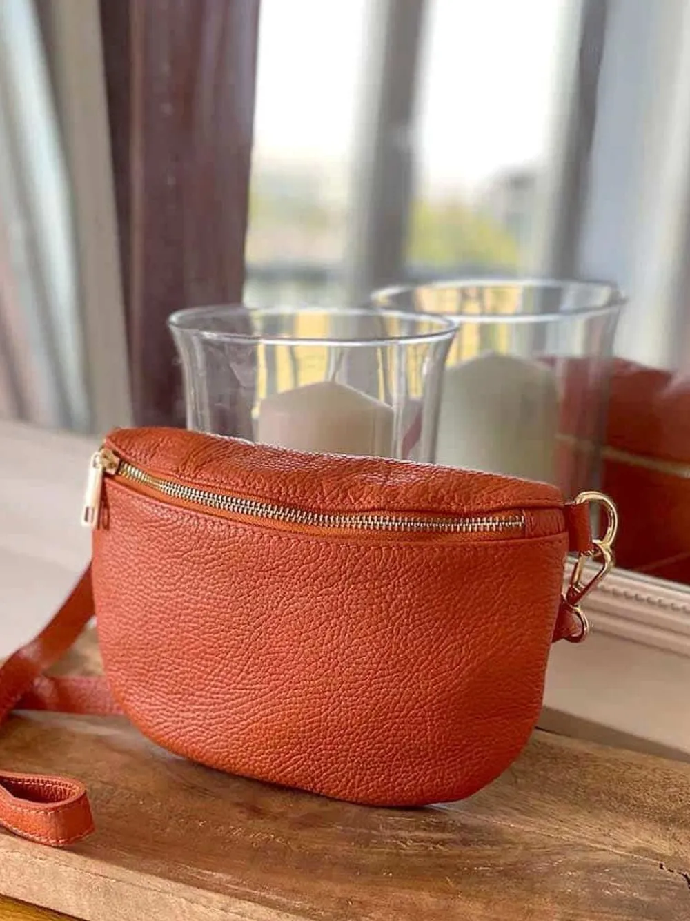 Best Sac Banane Orange Mafalda Femmes Sac Banane