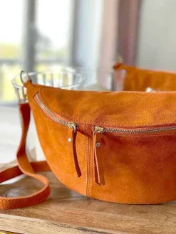 Hot Sac Banane Orange Xl Anika Femmes Sac Banane