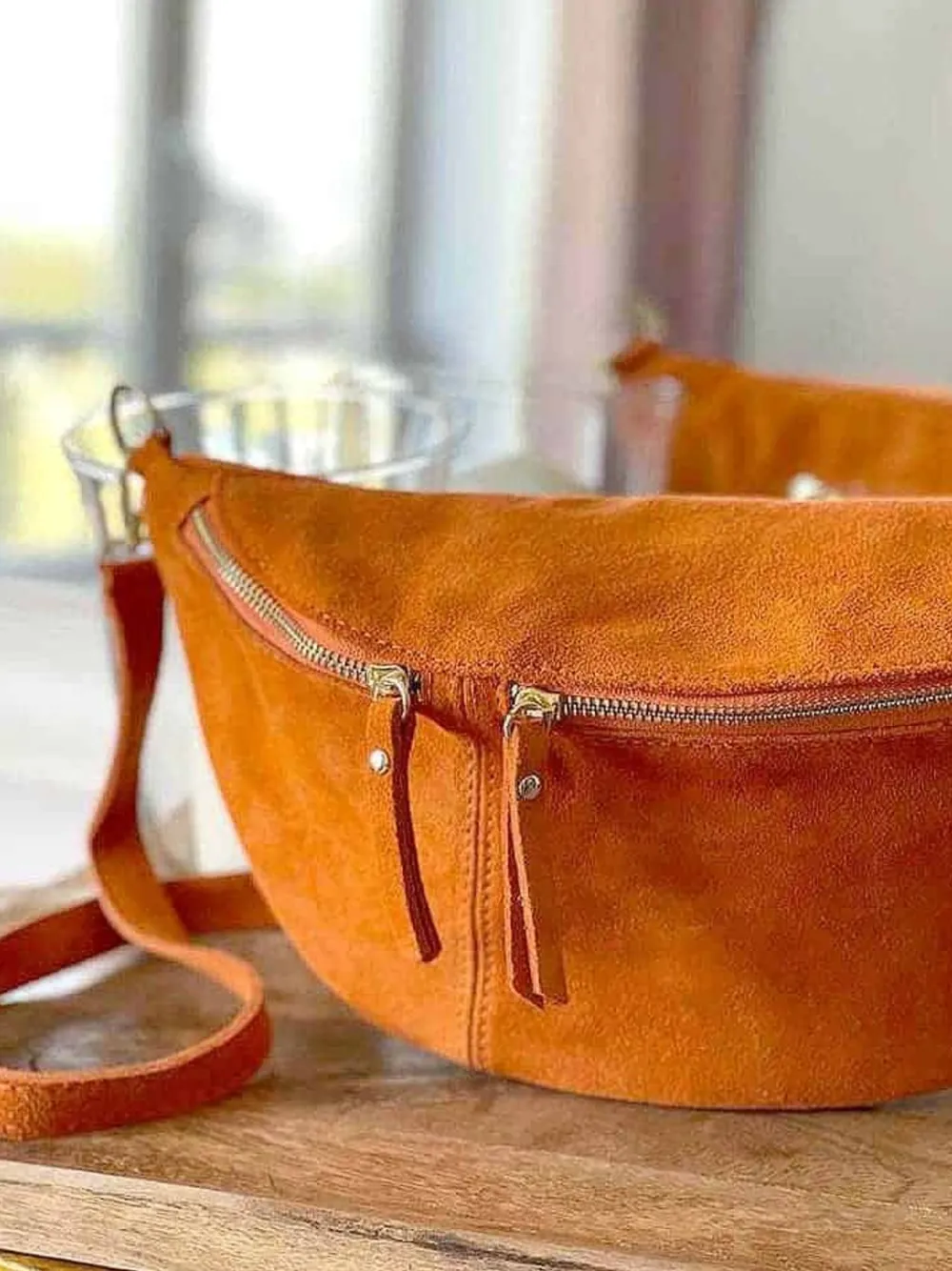 Hot Sac Banane Orange Xl Anika Femmes Sac Banane