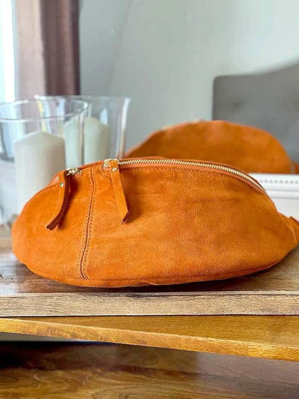Hot Sac Banane Orange Xl Anika Femmes Sac Banane