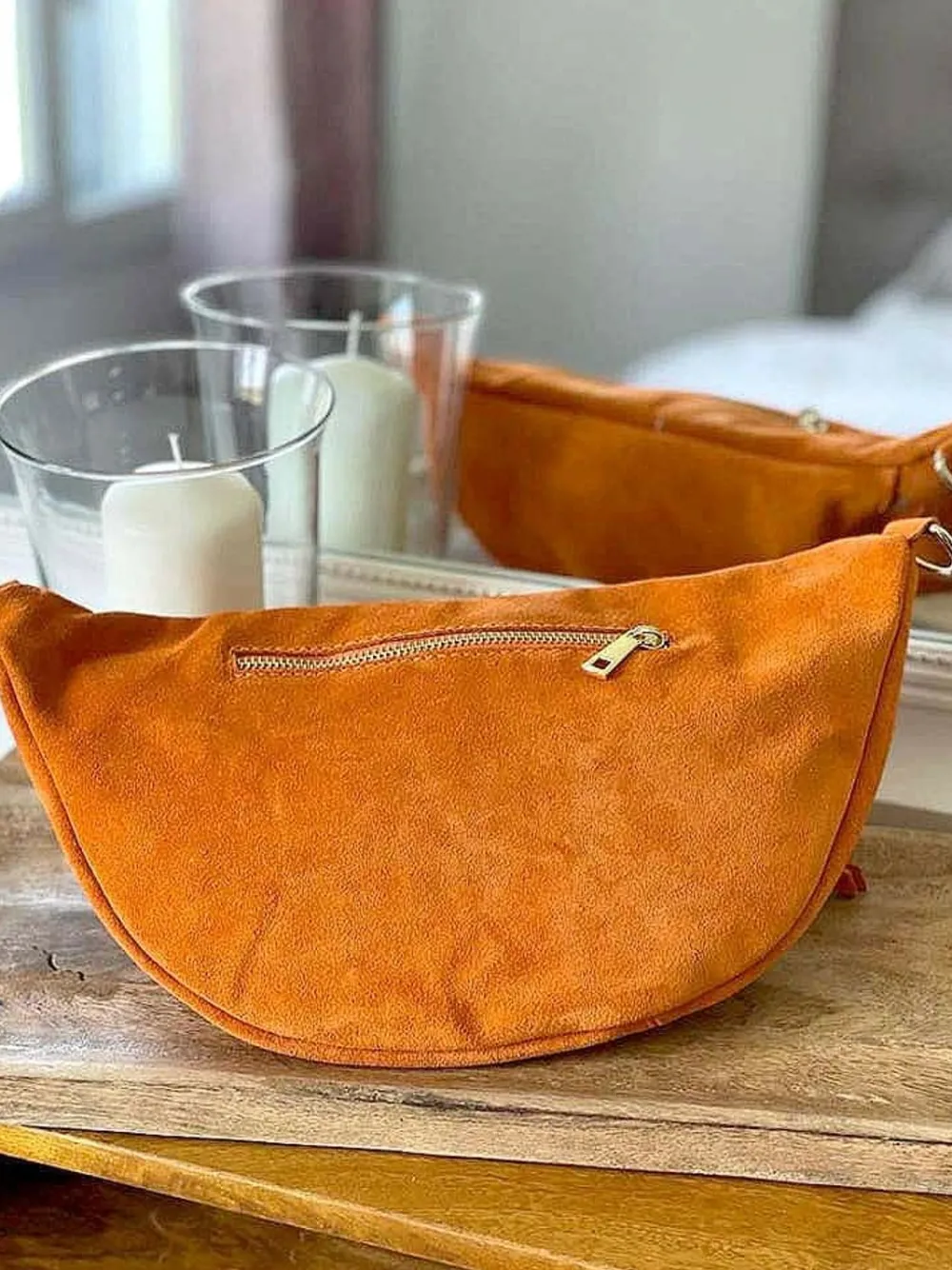 Hot Sac Banane Orange Xl Anika Femmes Sac Banane