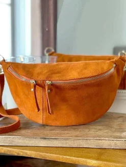 Hot Sac Banane Orange Xl Anika Femmes Sac Banane