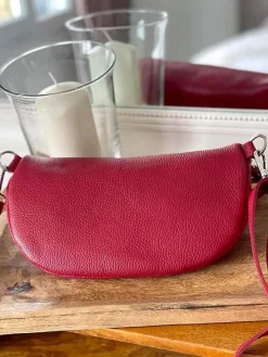 Sale Sac Banane Rouge Cerise Chelby Femmes Sac Banane
