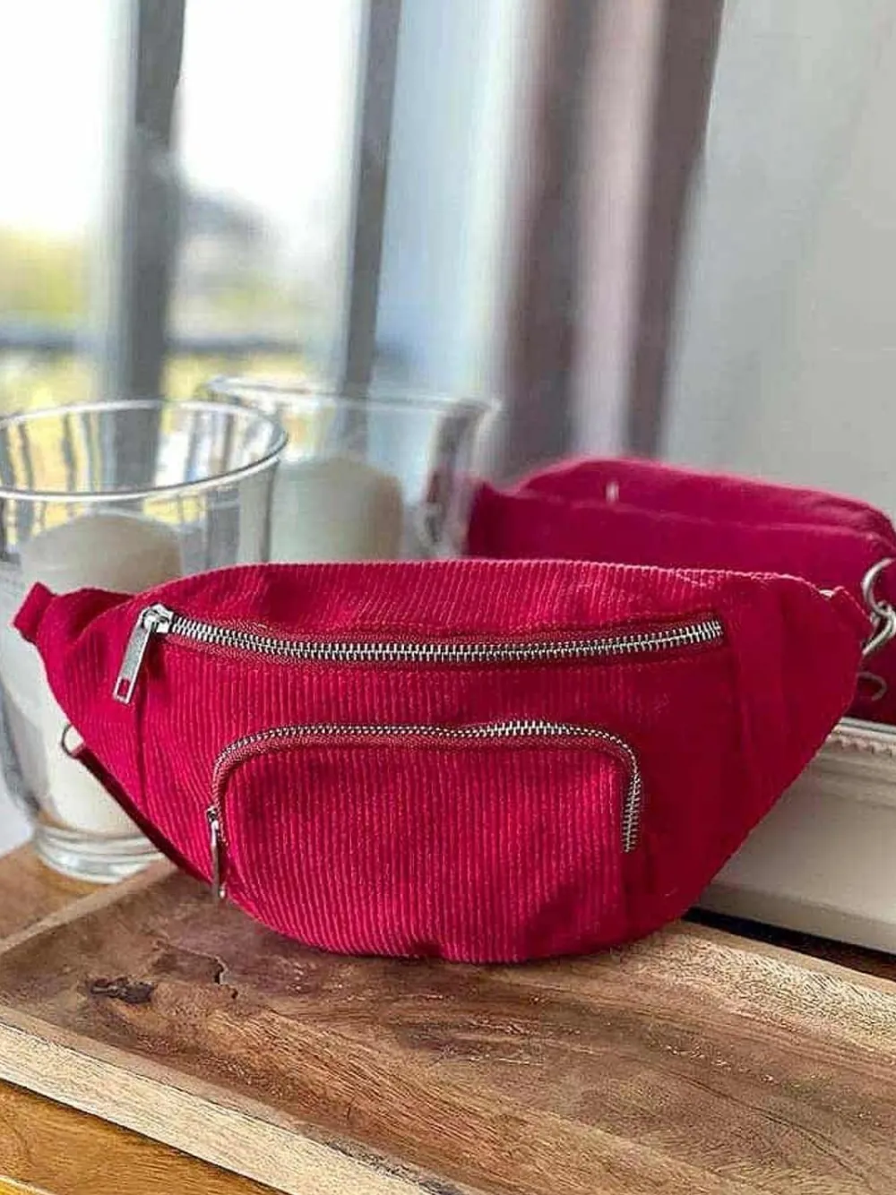 Sale Sac Banane Rouge Estela Femmes Sac Banane