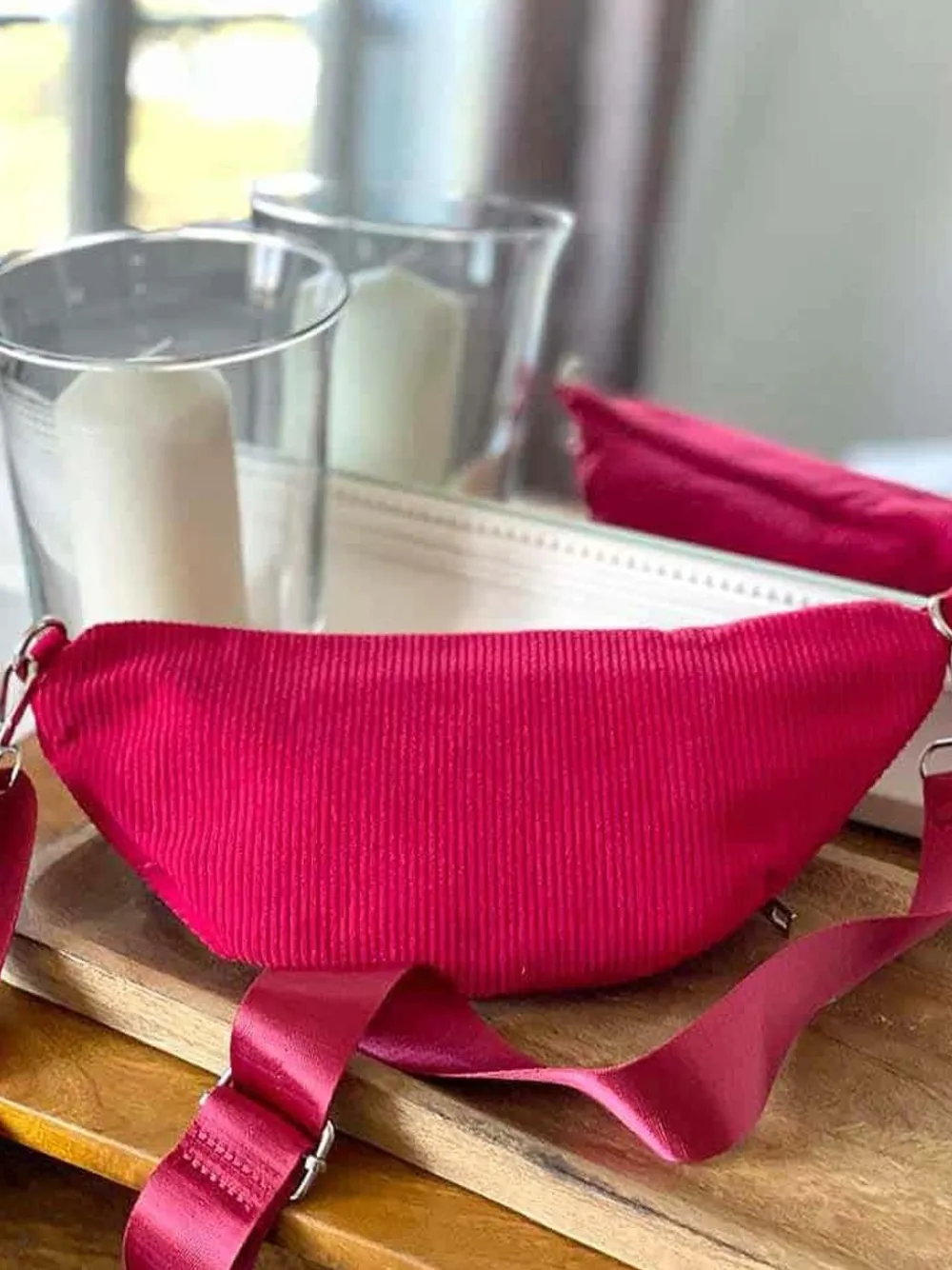 Sale Sac Banane Rouge Estela Femmes Sac Banane