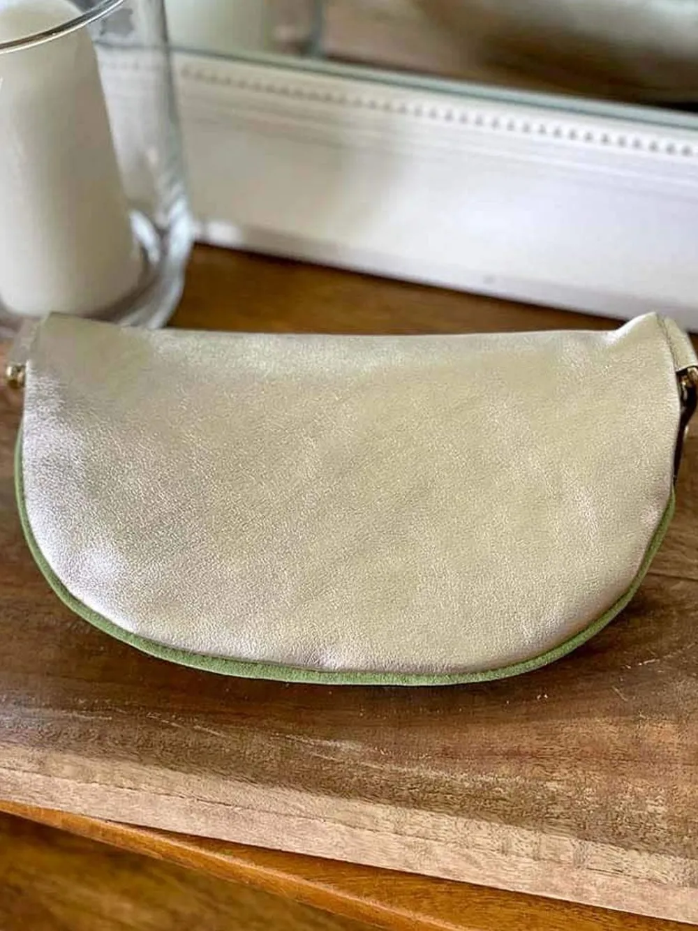 Sac Banane Vert Anis Vaelle Femmes Sac Banane