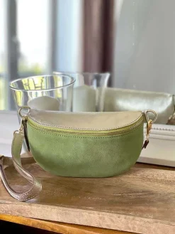 Sac Banane Vert Anis Vaelle Femmes Sac Banane