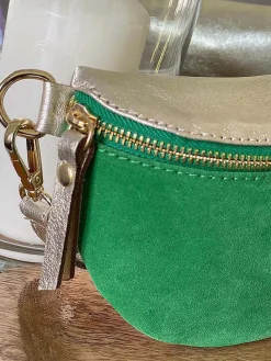 Sale Sac Banane Vert Flash Vaelle Femmes Sac Banane