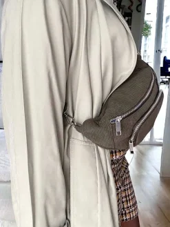 Sale Sac Banane Vert Kaki Estela Femmes Sac Banane