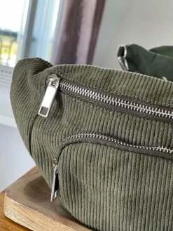 Sale Sac Banane Vert Kaki Estela Femmes Sac Banane