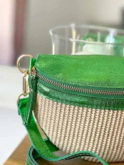 Online Sac Banane Vert Mila Femmes Sac Banane