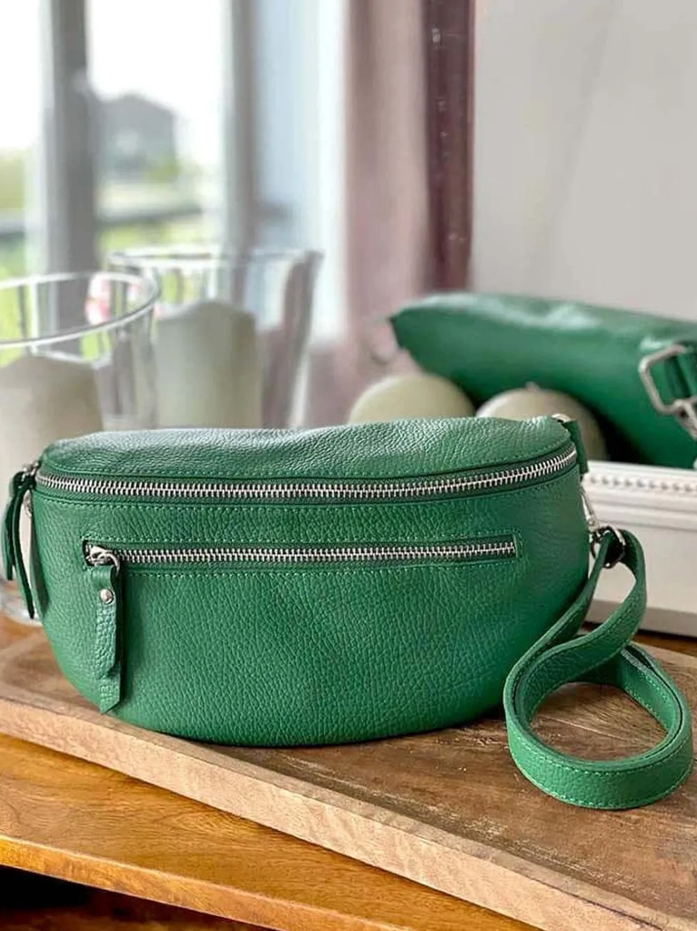 Discount Sac Banane Vert Pomme Chelby Femmes Sac Banane