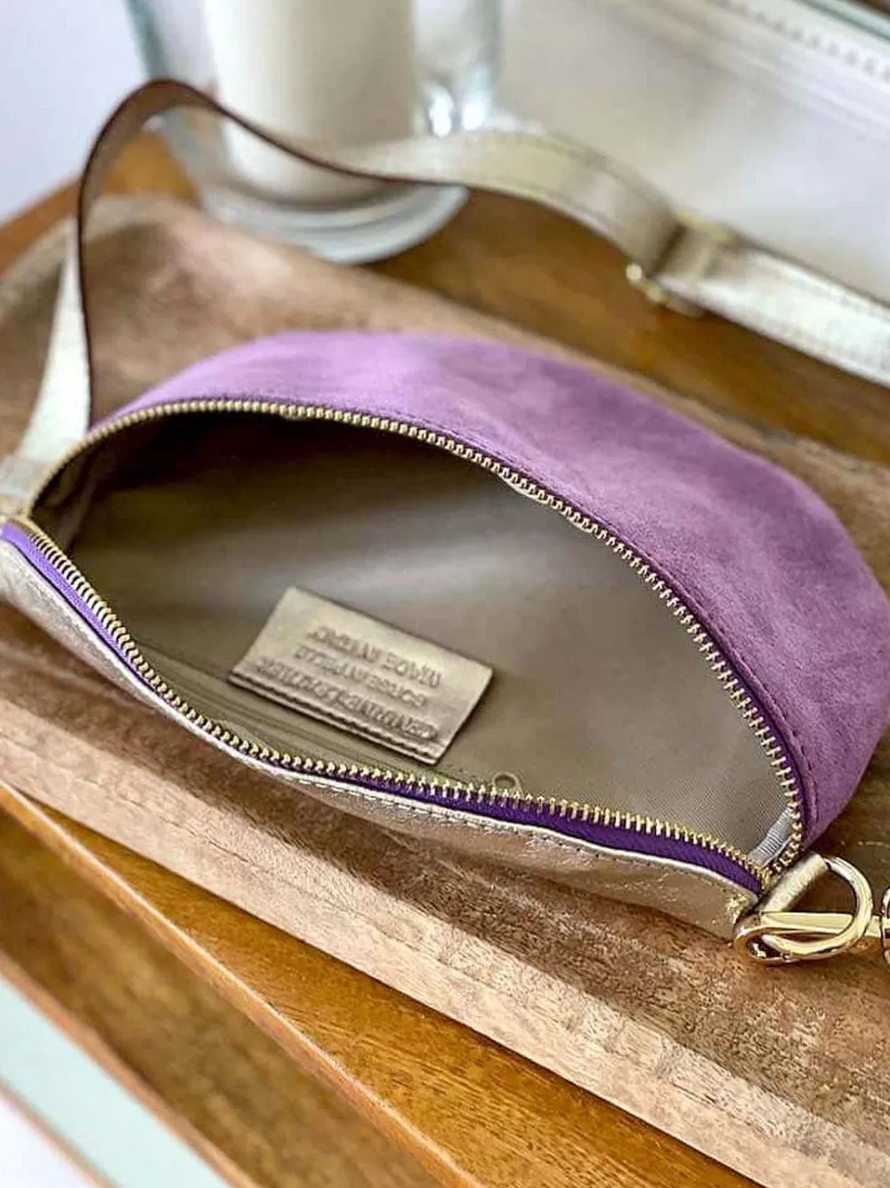 Best Sac Banane Violet Lilas Vaelle Femmes Sac Banane