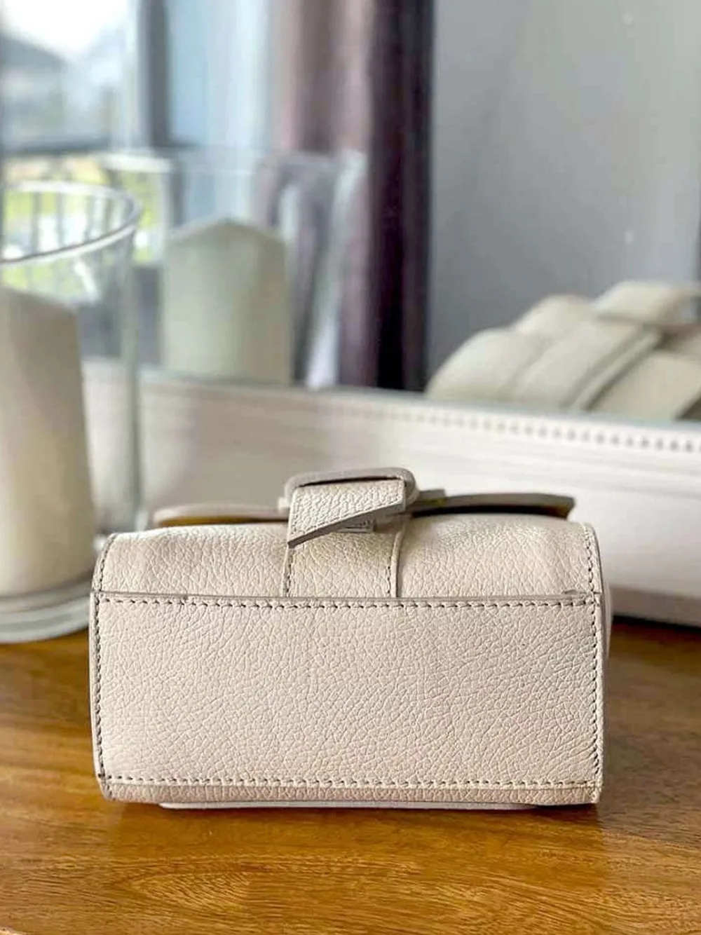 Outlet Sac Beige Ecru Drixy Femmes Sac Porte Epaule Avec Sangle