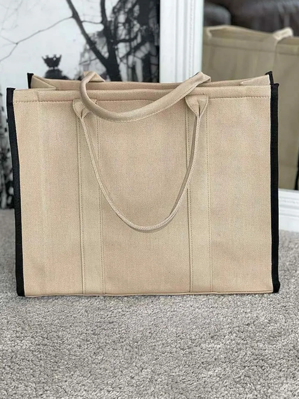 Outlet Sac Beige Ecru Miranda Femmes Sac Format A4 Et +