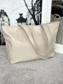 Hot Sac Beige Noemie Femmes Sac Format A4 Et +