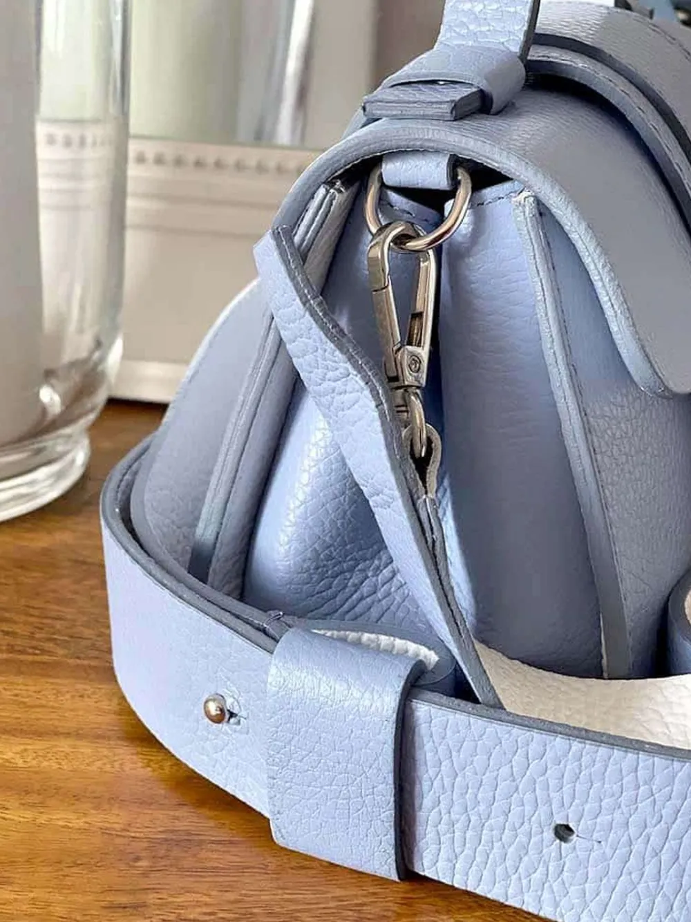 Sac Bleu Ciel Drixy Femmes Sac Porte Epaule Avec Sangle