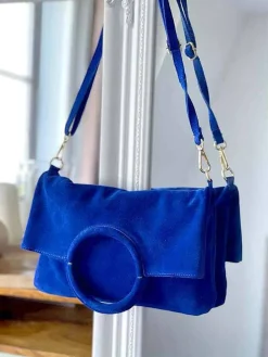 Outlet Sac Bleu Flash Marina Femmes Petit Sac