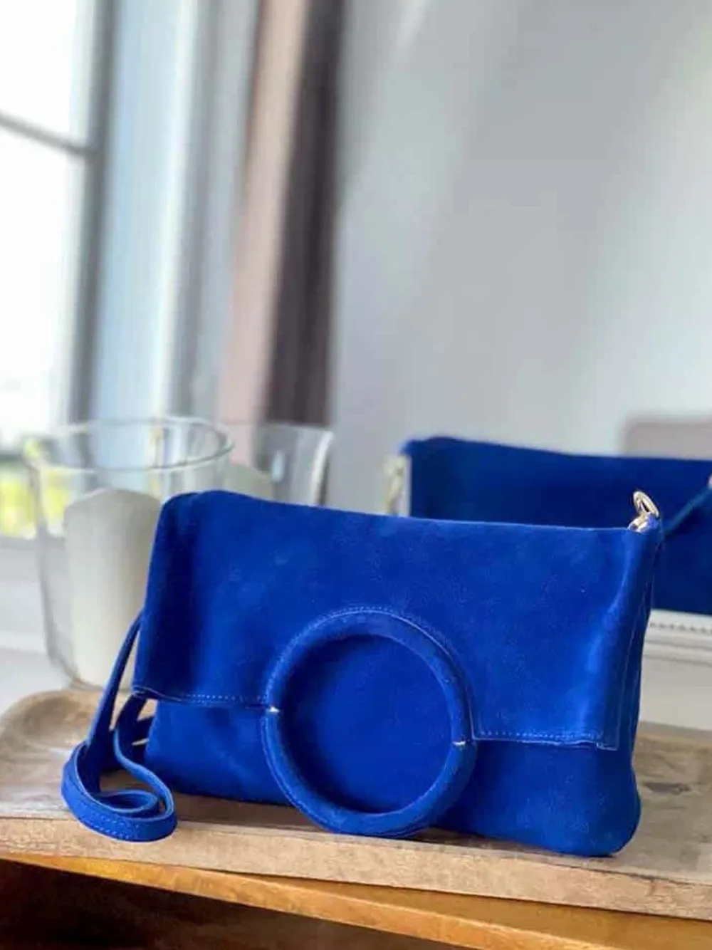 Outlet Sac Bleu Flash Marina Femmes Petit Sac