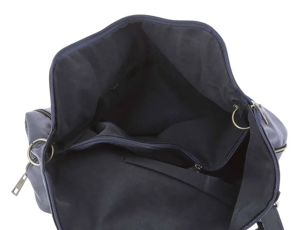 Sac Bleu Marine Cyrielle Femmes Sac Format A4 Et +