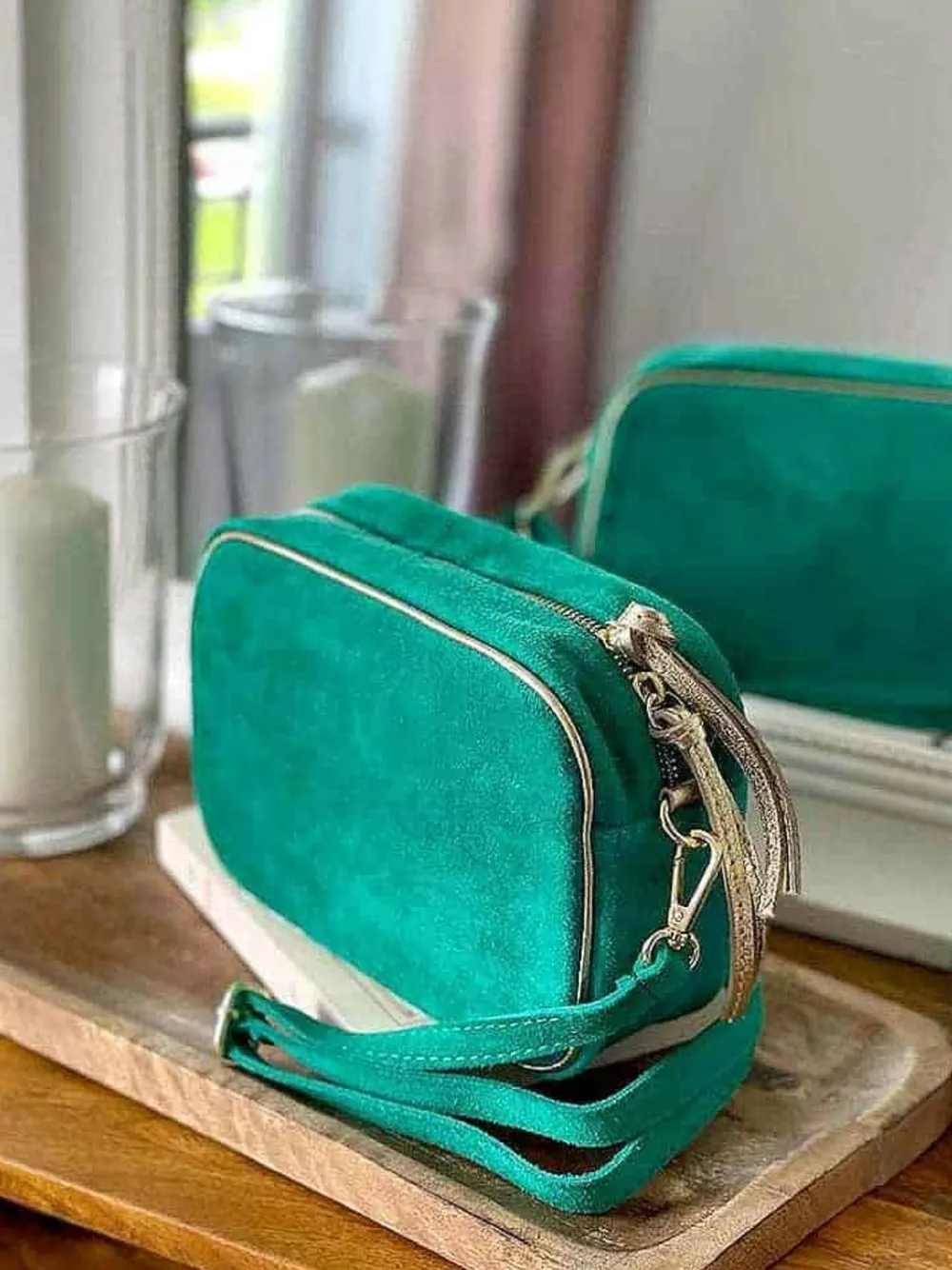 Outlet Sac Bleu Ocean Jasmyne Femmes Sac À Main Camera